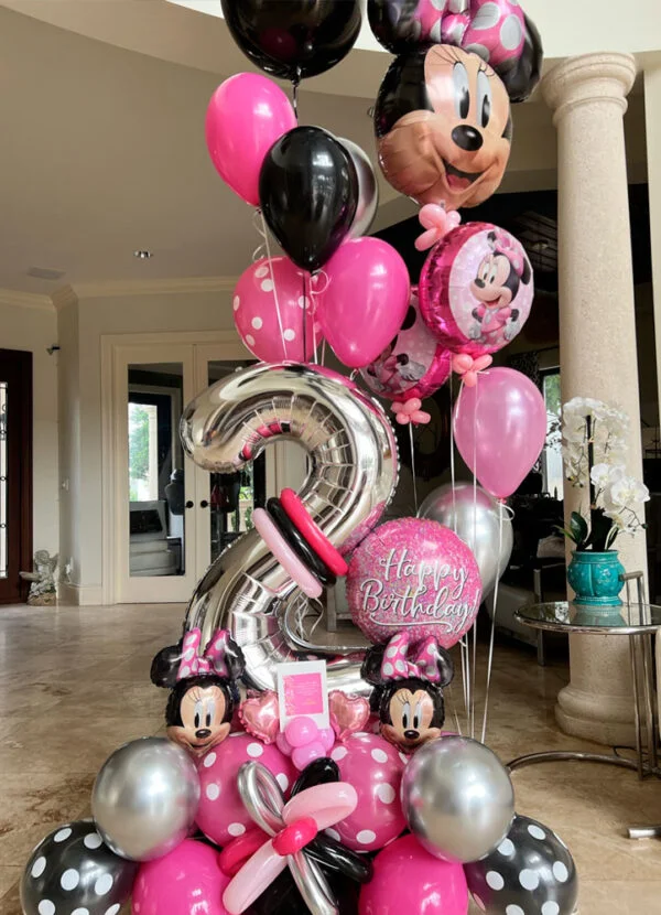 Balloon Bouquet Minnie Mouse