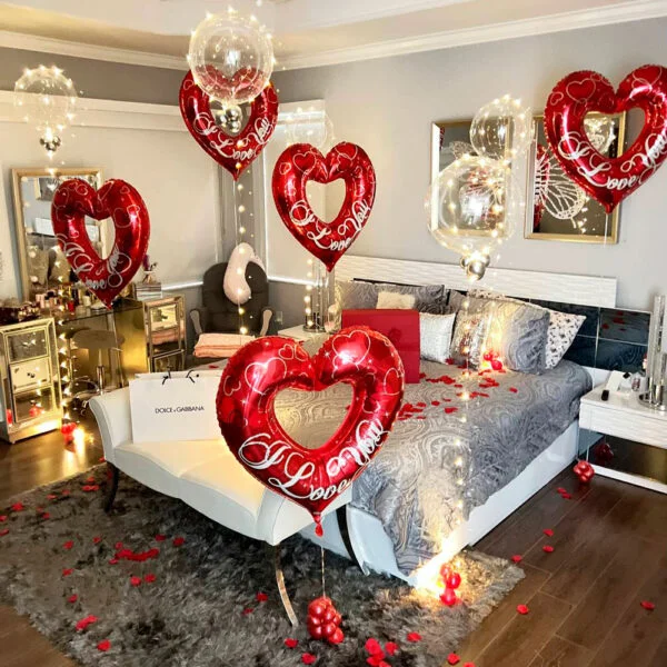 Deco Room Corazones flotantes