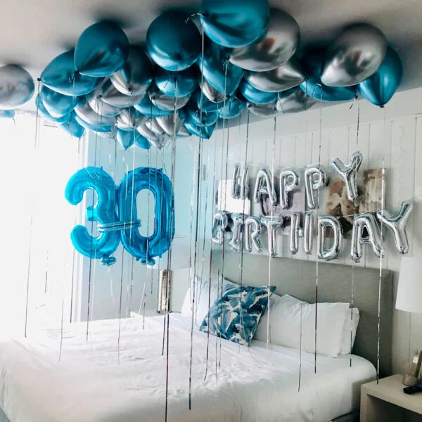 Deco Habitación HBD Dos Números